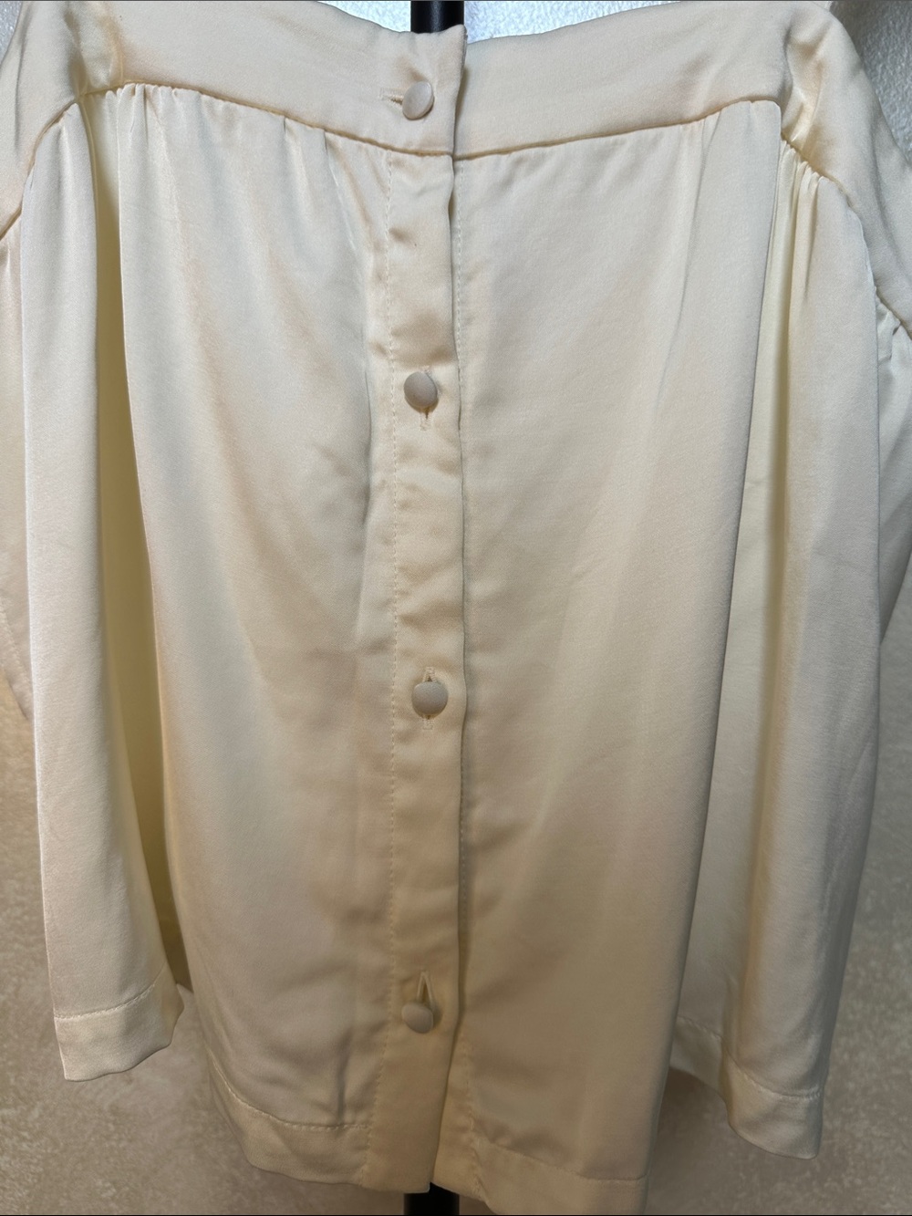 Sézane Ecru Kelly Blouse - Éditions Capsule - French 38 / US 6 - Sustainable Eco - Picture 5 of 11
